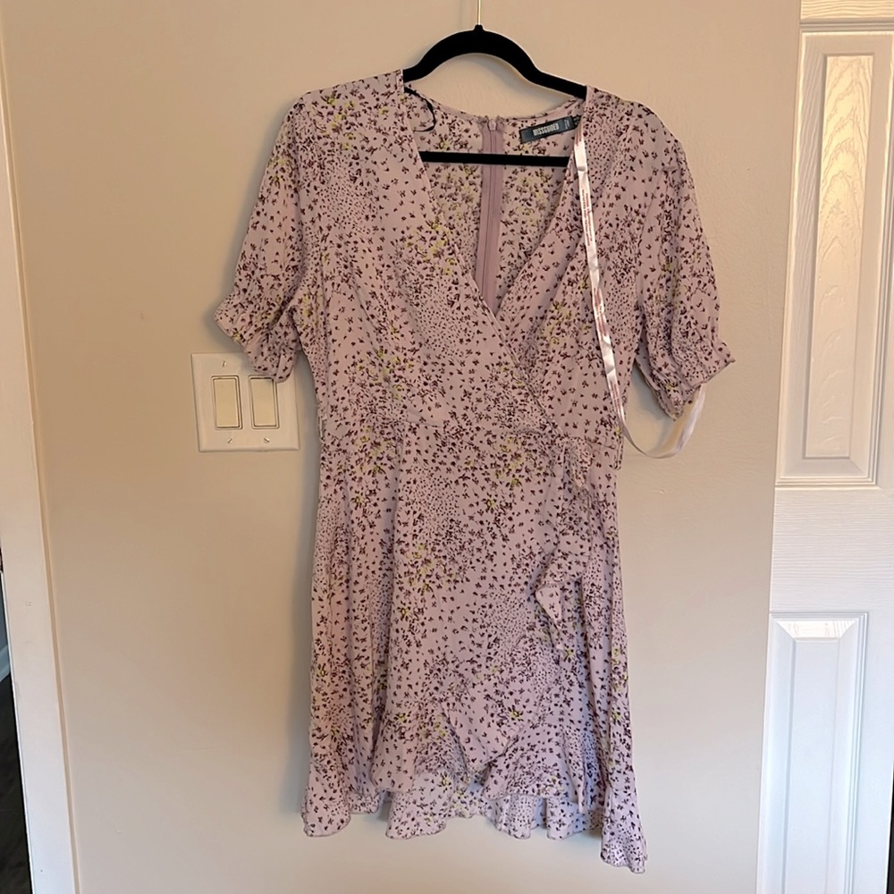 Misguided floral dress